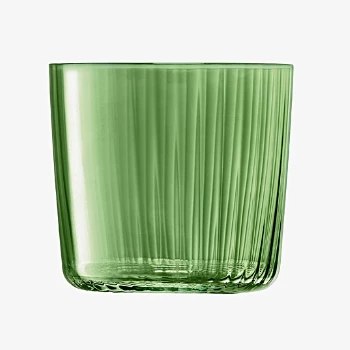 LSA International 310ml Gems Ripple Glass Jade Green - Set of 4 8 LSA International 310ml Gems Ripple Glass Jade Green - Set of 4