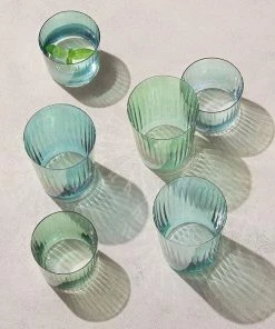 LSA International Gems Ripple Glass - Set of 8