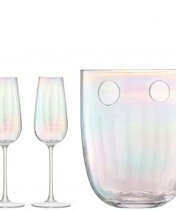 LSA International Pearl Champagne Serving Set