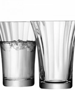 LSA International Set of 4 Aurelia Handmade Glass Tumblers