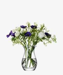 LSA International Clear Flower Posy Vase