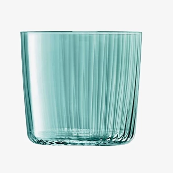 LSA International 310ml Gems Ripple Glass Jade Green - Set of 4 7 LSA International 310ml Gems Ripple Glass Jade Green - Set of 4