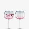 LSA International 650ml Pink Dusk Balloon Goblet 2 LSA International 650ml Pink Dusk Balloon Goblet