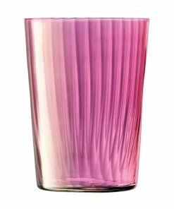 LSA International Gems Tumbler 560 ml Assorted Colours Garnet X 4 Pcs