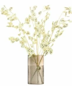 LSA International Taupe Wicker Vase/Lantern H25cm 7 LSA International Taupe Wicker Vase/Lantern H25cm