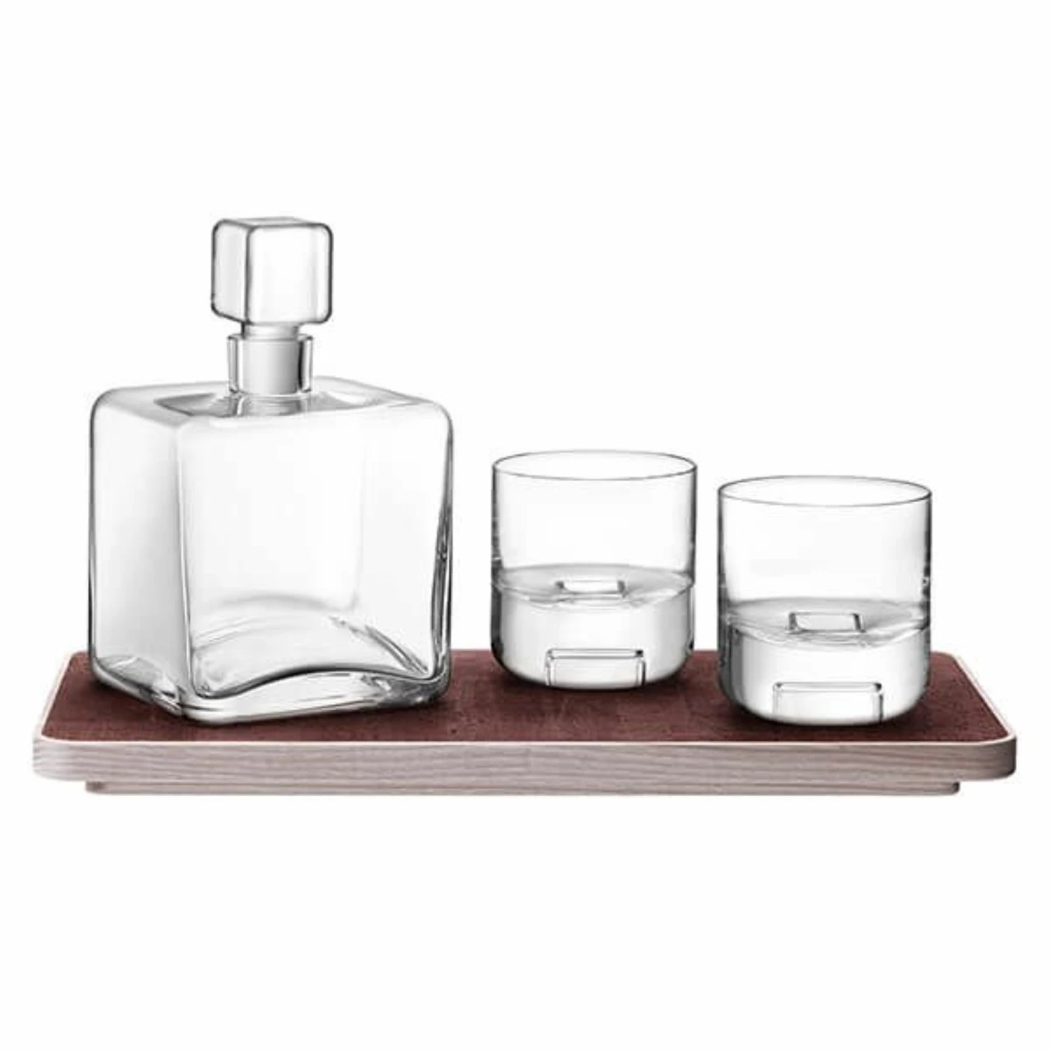 LSA International Cask Whisky Connoisseur Set with Ash/Cork Tray 4 LSA International Cask Whisky Connoisseur Set with Ash/Cork Tray
