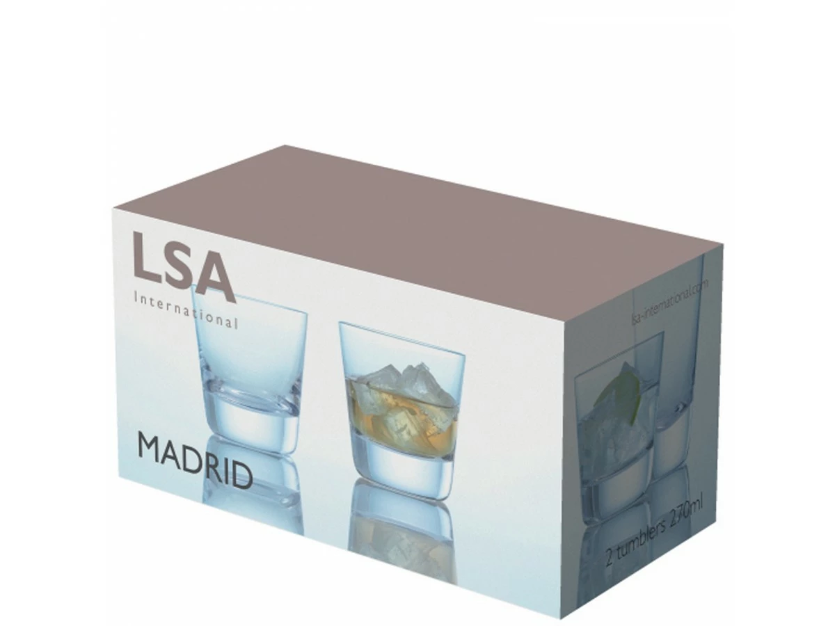 LSA International Madrid Tumblers 4 LSA International Madrid Tumblers