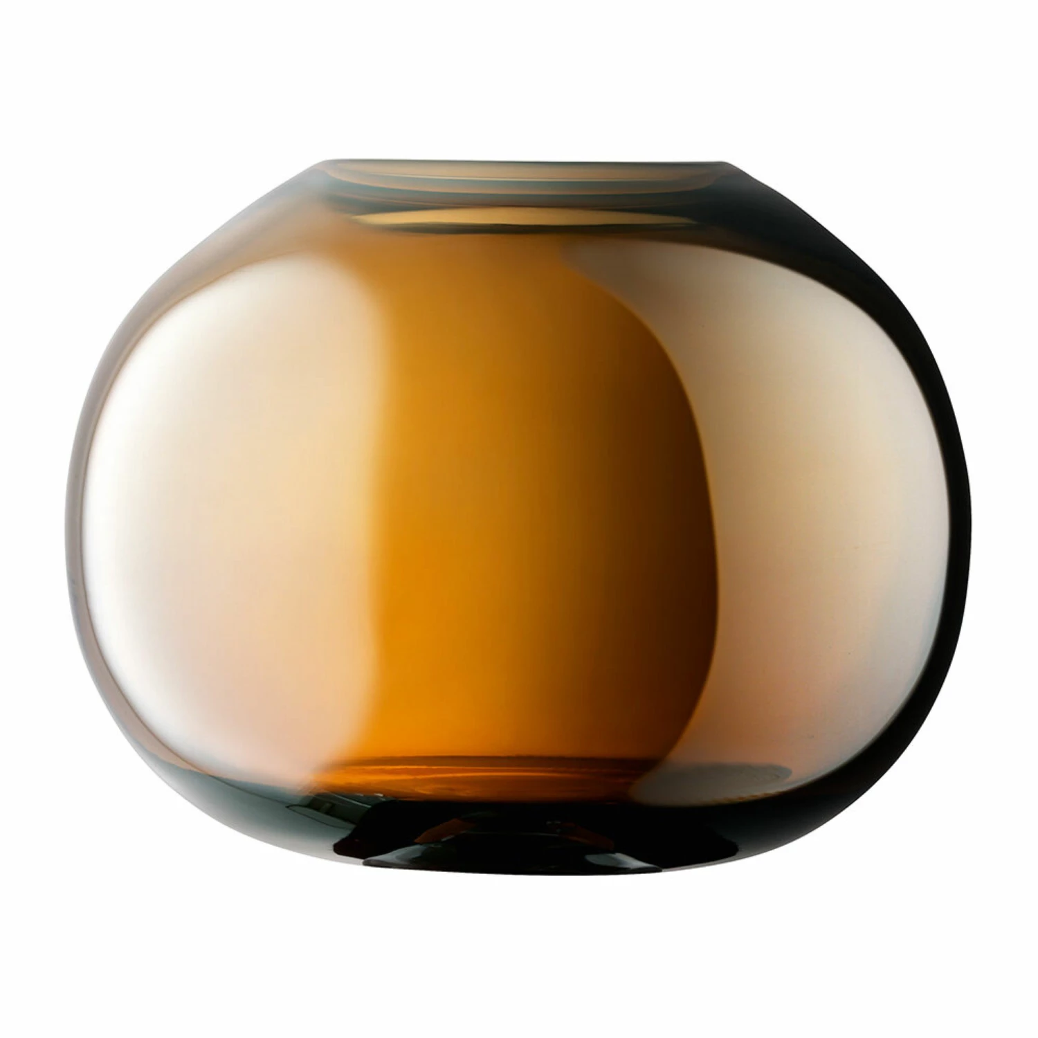 LSA International Epoque Handpainted Glass Vase Amber Lustre 13.5cm 4 LSA International Epoque Handpainted Glass Vase Amber Lustre 13.5cm