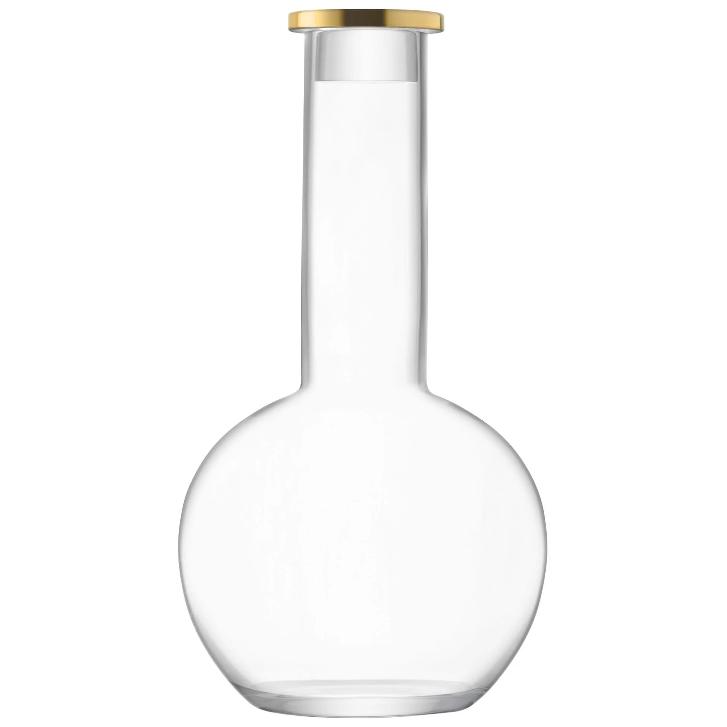 LSA International Luca Handmade Glass 1.5L Decanter with Gold Painted Stopper 4 LSA International Luca Handmade Glass 1.5L Decanter with Gold Painted Stopper