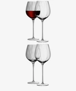 LSA International 660ml Set of 4 Aurelia Red Wine Glass