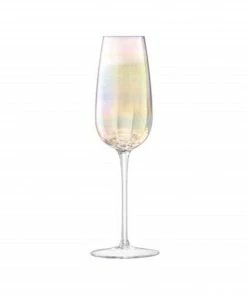 LSA International Set of 4 Pearl Champagne Flutes - 250ml 6 LSA International Set of 4 Pearl Champagne Flutes - 250ml