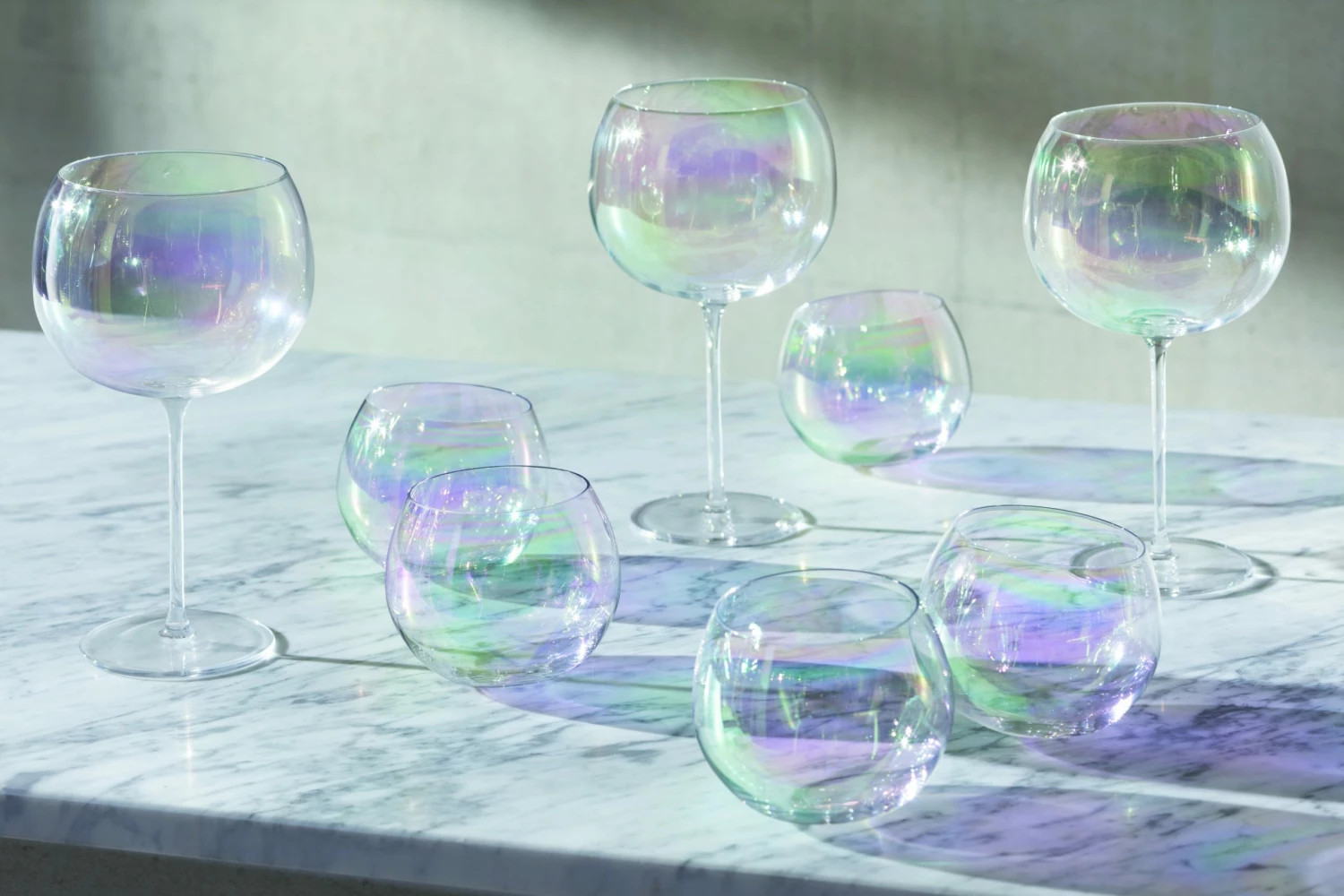 LSA International Set of 4 Pearl Bubble Balloon Glass 680ml 7 LSA International Set of 4 Pearl Bubble Balloon Glass 680ml