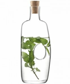 LSA International Void Carafe & Cork Stopper 8 LSA International Void Carafe & Cork Stopper