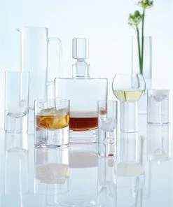 LSA International Set of 2 360ml Clear Boris Highball Glass