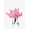 LSA International 13cm Clear Flower Garden Posy Vase 1 LSA International 13cm Clear Flower Garden Posy Vase