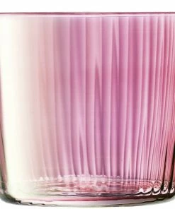 LSA International Set of 4 310ml Assorted Garnet Gems Tumbler Glasses 12 LSA International Set of 4 310ml Assorted Garnet Gems Tumbler Glasses