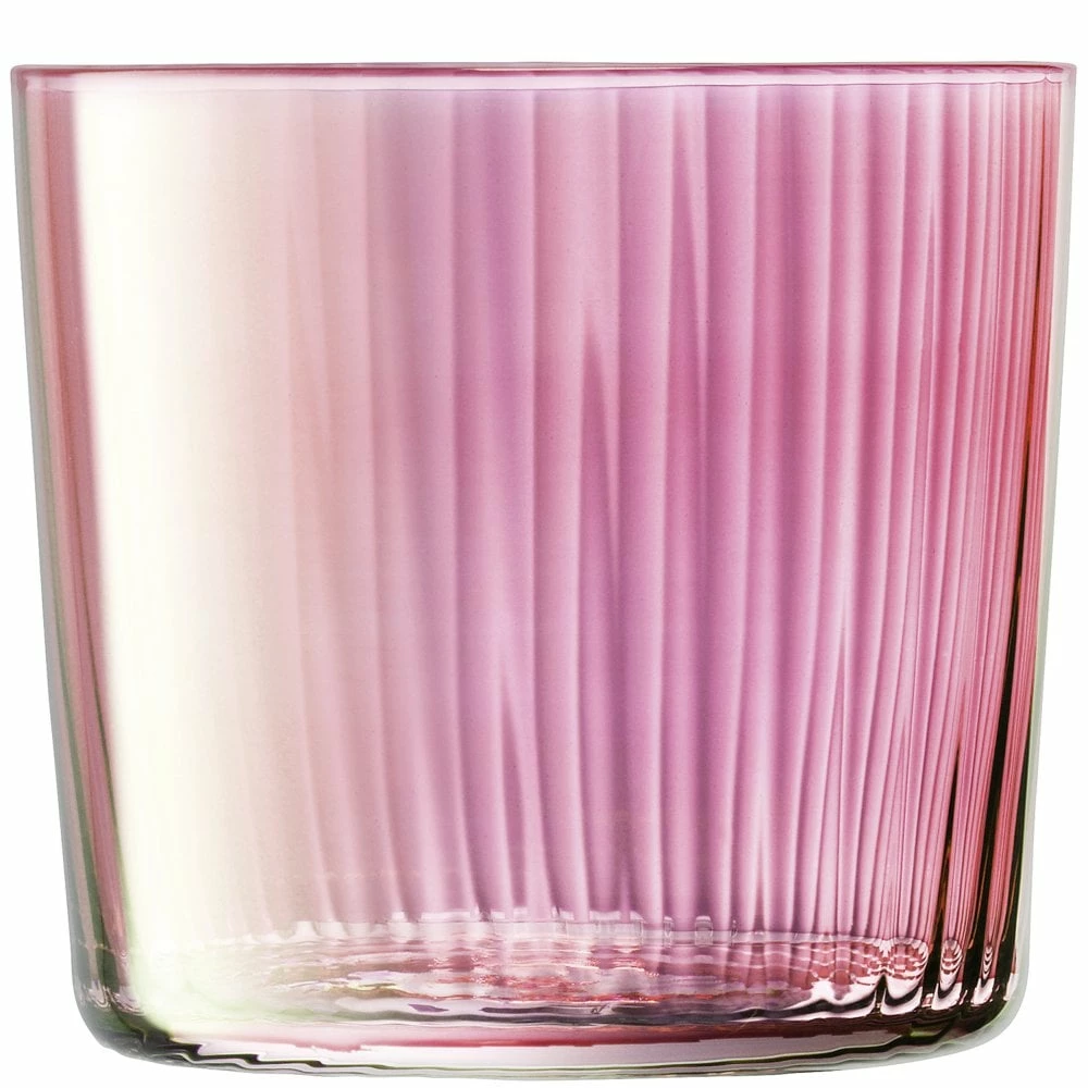 LSA International Set of 4 310ml Assorted Garnet Gems Tumbler Glasses 6 LSA International Set of 4 310ml Assorted Garnet Gems Tumbler Glasses