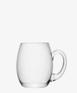 LSA International 500ml Clear Tankard Bar Beer Glass