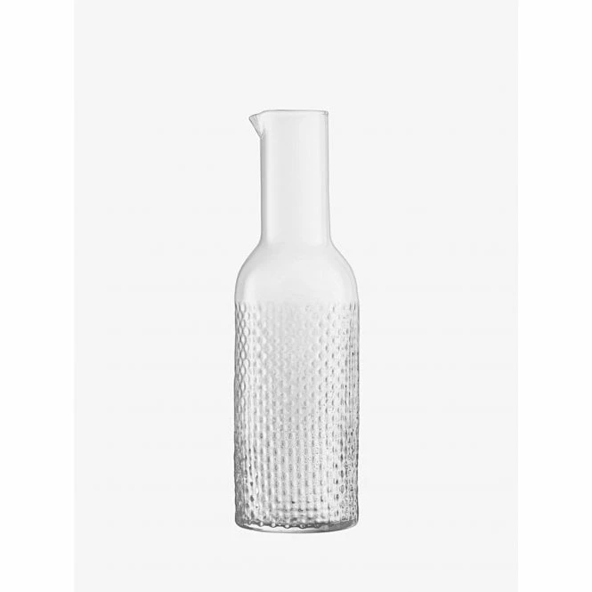 LSA International Clear Handmade Glass Wicker Carafe 1.2L - 3 LSA International Clear Handmade Glass Wicker Carafe 1.2L -