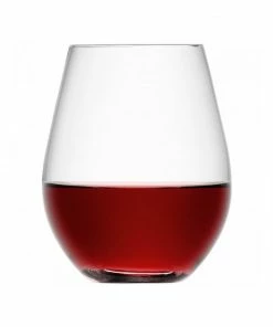 LSA International Set of 4 Stemless Red Wine Glasses
