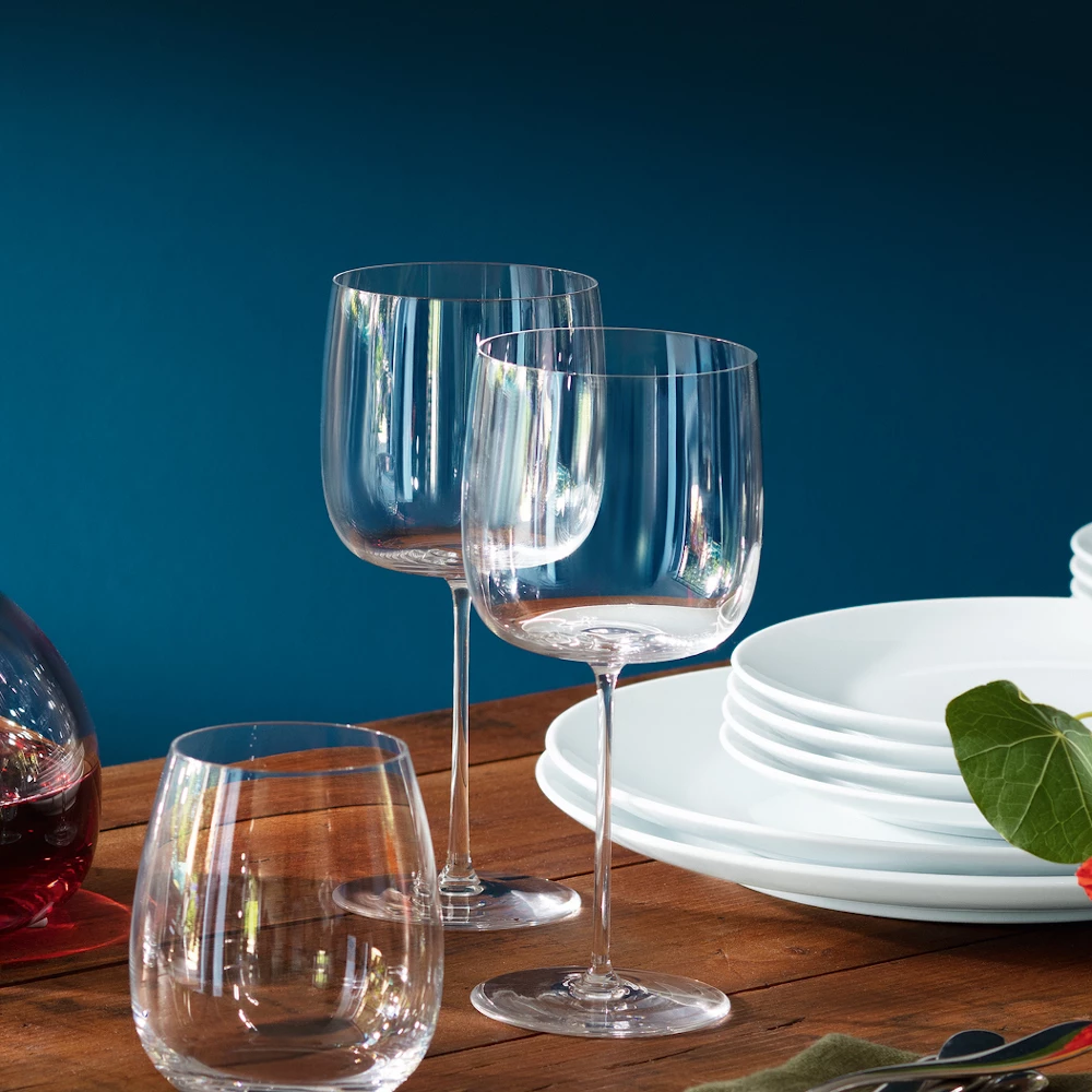 LSA International Set of 4 380ml Clear Borough Wine Glass 8 LSA International Set of 4 380ml Clear Borough Wine Glass