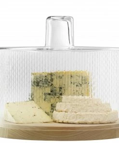 LSA International Wicker Cake/Cheese Dome with Ash Base