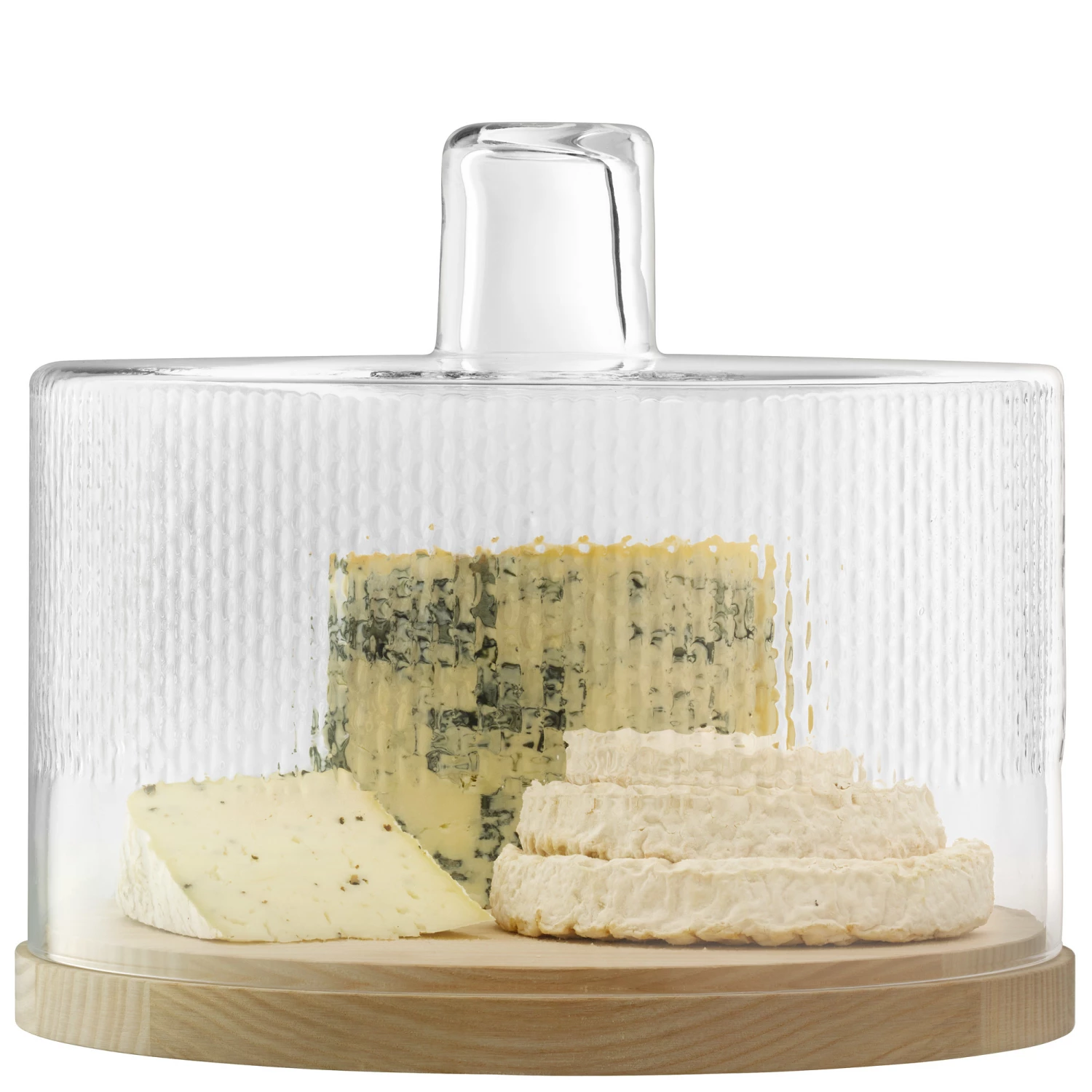 LSA International Wicker Cake/Cheese Dome with Ash Base 3 LSA International Wicker Cake/Cheese Dome with Ash Base