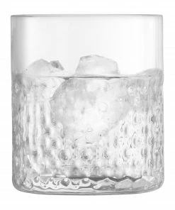LSA International Set of 2 Clear Wicker Tumbler Glasses