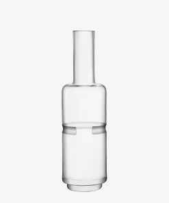 LSA International Horizon 1 Litre Hand Cut Glass Carafe