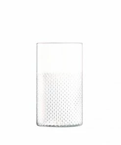 LSA International Clear Wicker Vase/Lantern H25cm
