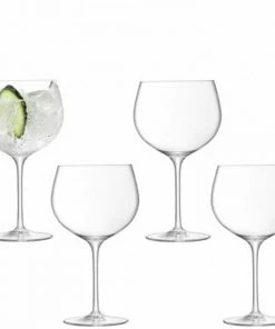LSA International Set of 4 Gin Balloon Glasses 680ml