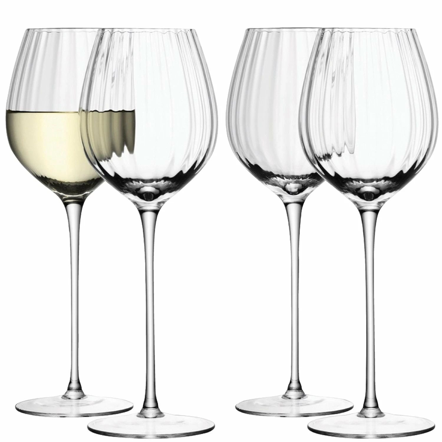 LSA International 430ml Clear Aurelia White Wine Glass 3 LSA International 430ml Clear Aurelia White Wine Glass