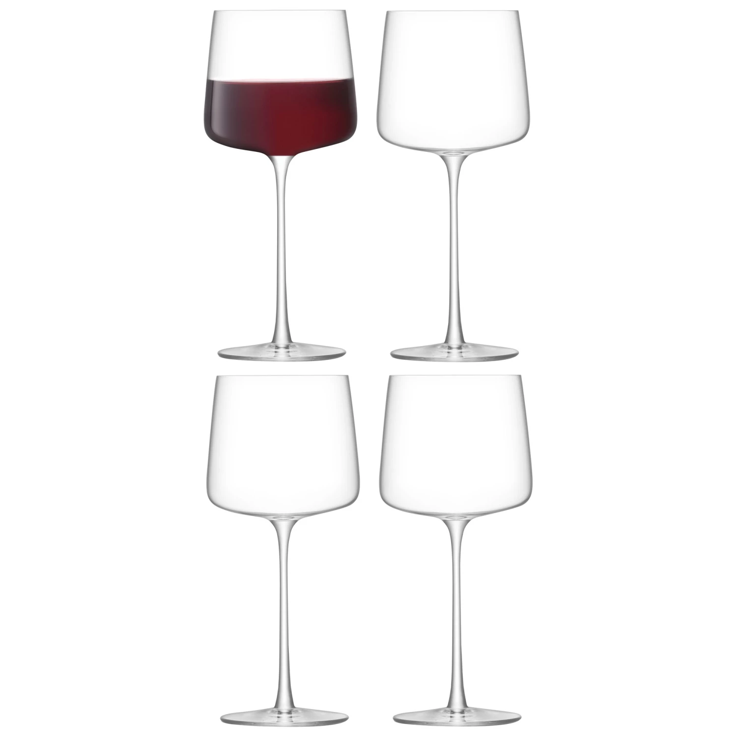 LSA International Set of 4 Metropolitan Wine Glass 3 LSA International Set of 4 Metropolitan Wine Glass