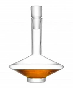 LSA International Metropole Malmo Handmade Glass Decanter 1.8L 7 LSA International Metropole Malmo Handmade Glass Decanter 1.8L