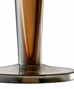 LSA International Set of 2 Amber Epoque Champagne Saucers 11 LSA International Set of 2 Amber Epoque Champagne Saucers