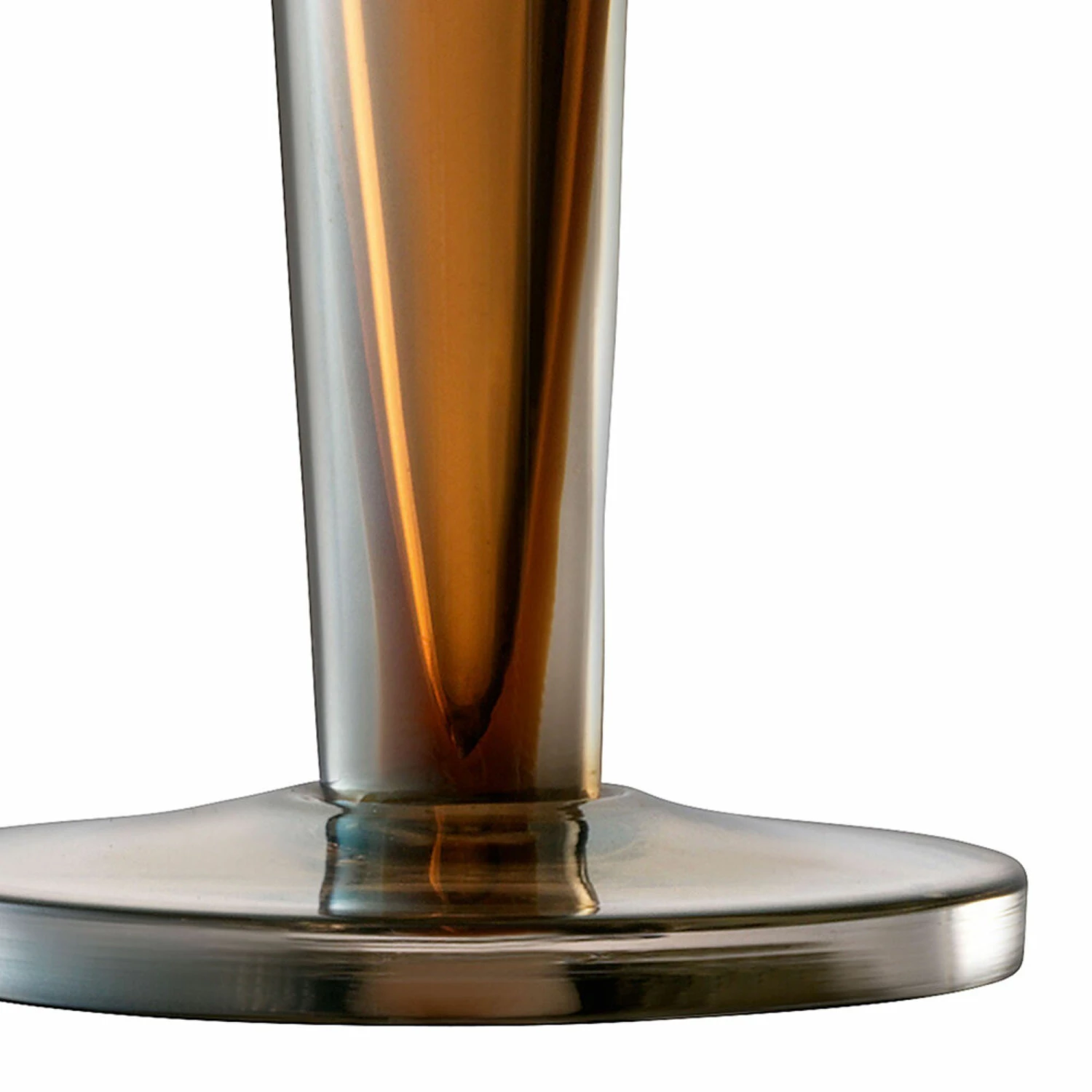 LSA International Set of 2 Amber Epoque Champagne Saucers 6 LSA International Set of 2 Amber Epoque Champagne Saucers