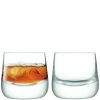 LSA International Set of 2 Bar Culture Whisky Tumblers 2 LSA International Set of 2 Bar Culture Whisky Tumblers