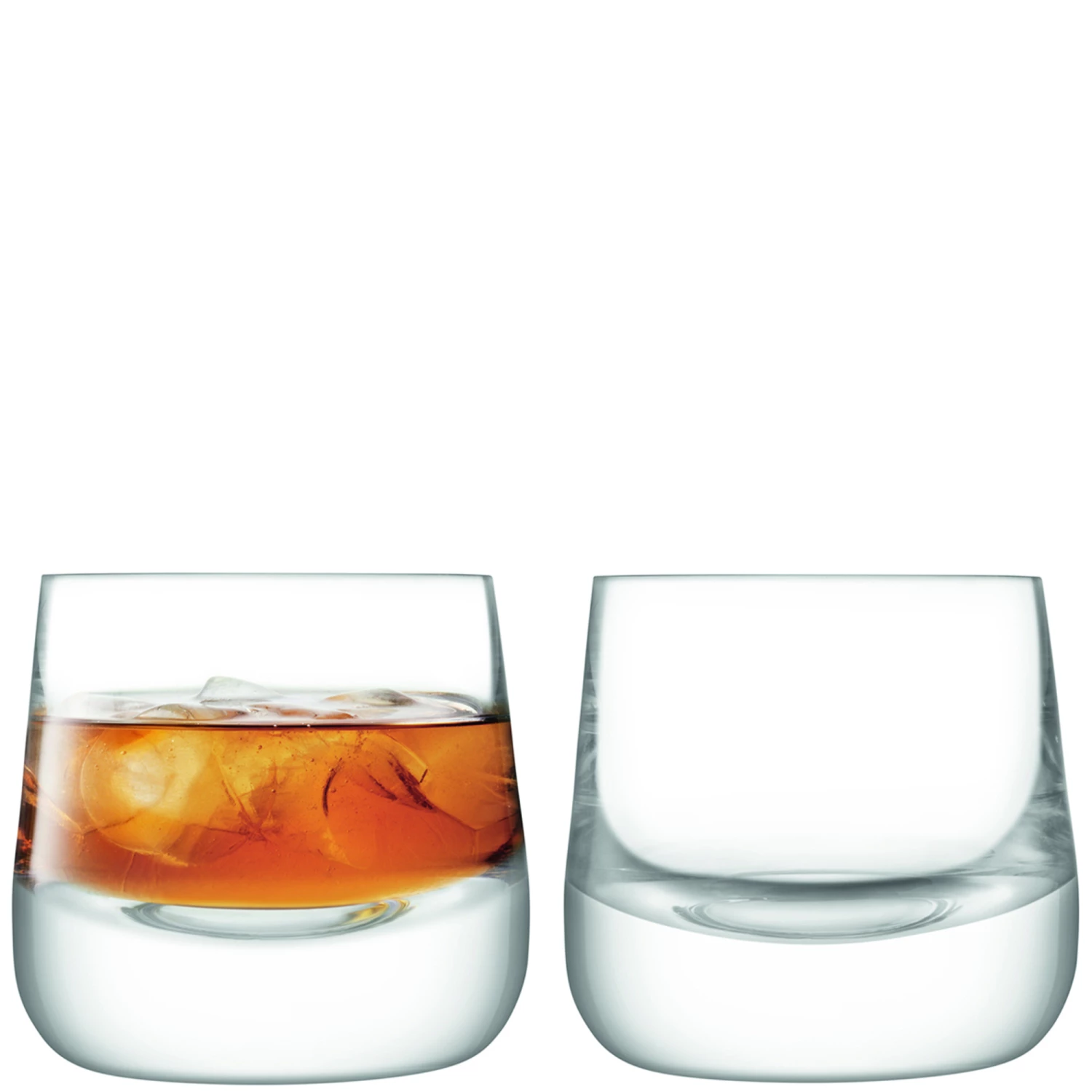 LSA International Set of 2 Bar Culture Whisky Tumblers 3 LSA International Set of 2 Bar Culture Whisky Tumblers