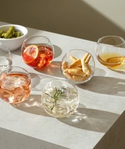 LSA International Set of 4 Rocker Rocking Tumblers - 350ml 9 LSA International Set of 4 Rocker Rocking Tumblers - 350ml