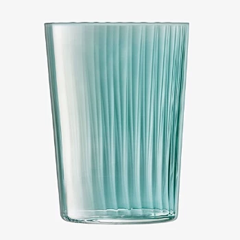 LSA International 560ml Gems Ripple Glass Jade Green - Set of 4 9 LSA International 560ml Gems Ripple Glass Jade Green - Set of 4