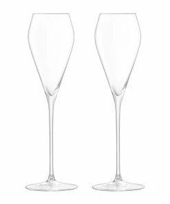LSA International Set of 2 Wine Prosecco Flutes