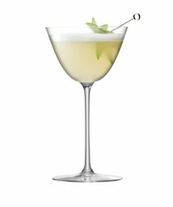 LSA International Borough Martini Glass 195 ml Clear X 4 Pcs 10 LSA International Borough Martini Glass 195 ml Clear X 4 Pcs
