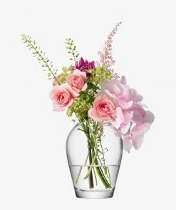 LSA International 9.5cm Clear Flower Mini Bouquet Vase 7 LSA International 9.5cm Clear Flower Mini Bouquet Vase