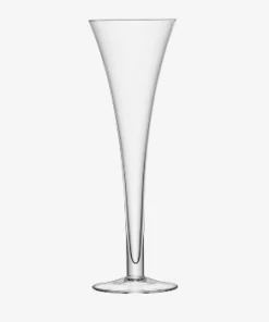 LSA International Bar Hollow Stem Flute 200ml Clear Pair