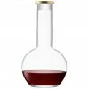 LSA International Luca Handmade Glass 1.5L Decanter with Gold Painted Stopper 1 LSA International Luca Handmade Glass 1.5L Decanter with Gold Painted Stopper