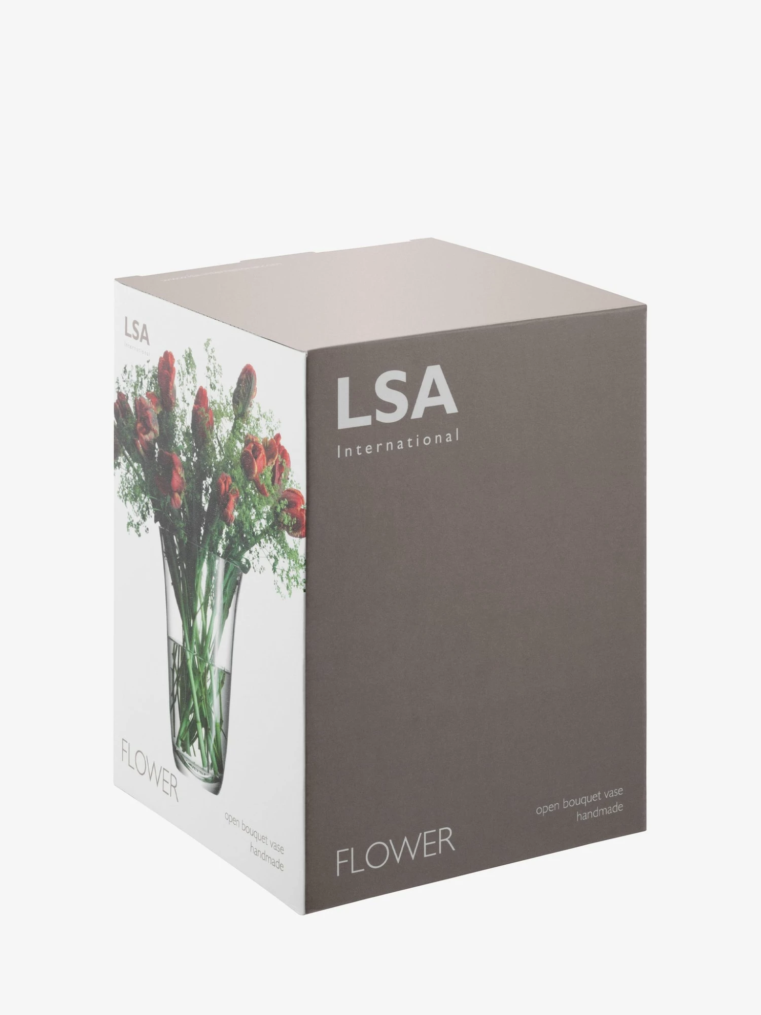 LSA International 23cm Clear Flower Open Bouquet Vase 5 LSA International 23cm Clear Flower Open Bouquet Vase