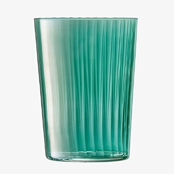 LSA International 560ml Gems Ripple Glass Jade Green - Set of 4 10 LSA International 560ml Gems Ripple Glass Jade Green - Set of 4