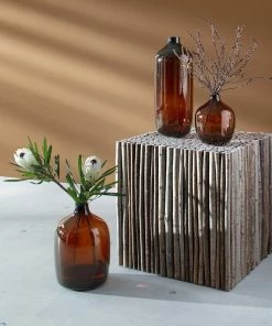 LSA International Peat Brown Vessel Vase - 18cm 9 LSA International Peat Brown Vessel Vase - 18cm