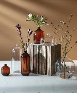 LSA International Peat Brown Vessel Vase - 18cm 8 LSA International Peat Brown Vessel Vase - 18cm