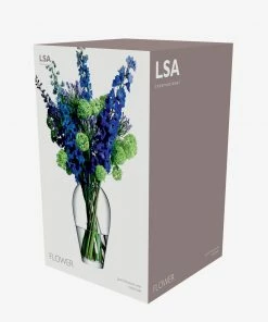 LSA International 35cm Clear Flower Grand Bouquet Vase